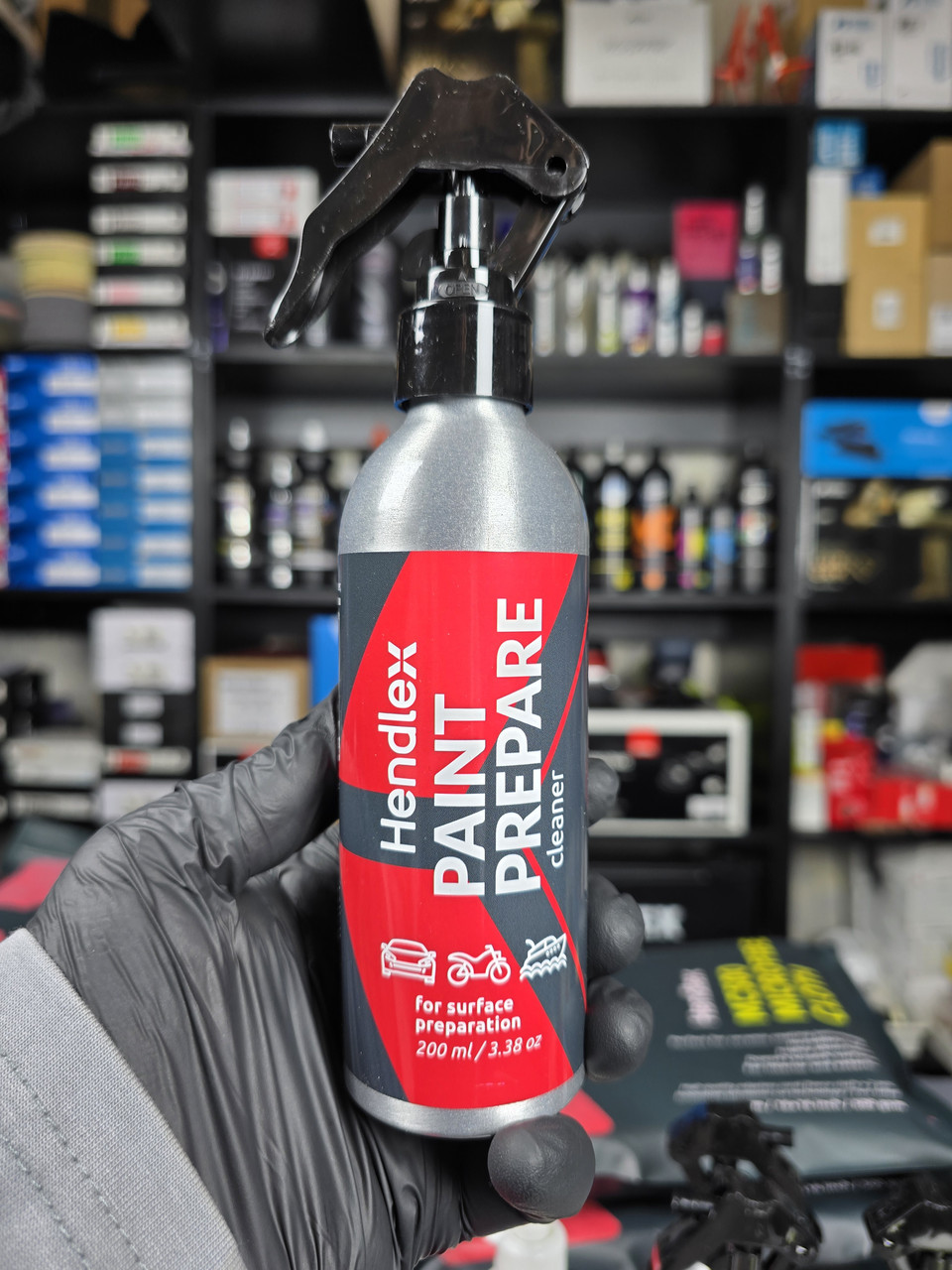 HENDLEX PAINT PREPARE знежирювачах поверхні ( підготовка перед нанесенням захисту)без спиртів, 200 мл