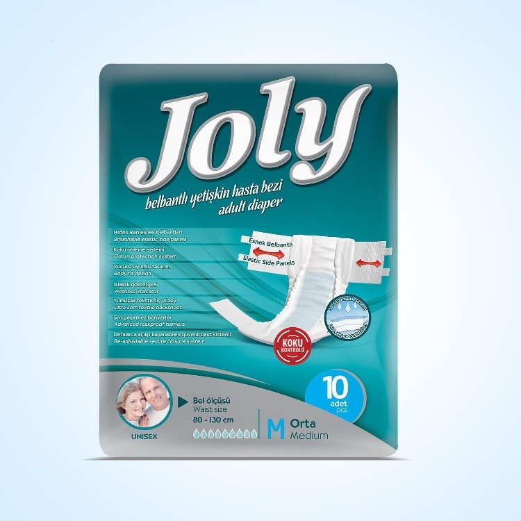 Підгузки для дорослих Joly 2 Medium 10 шт, фото 1