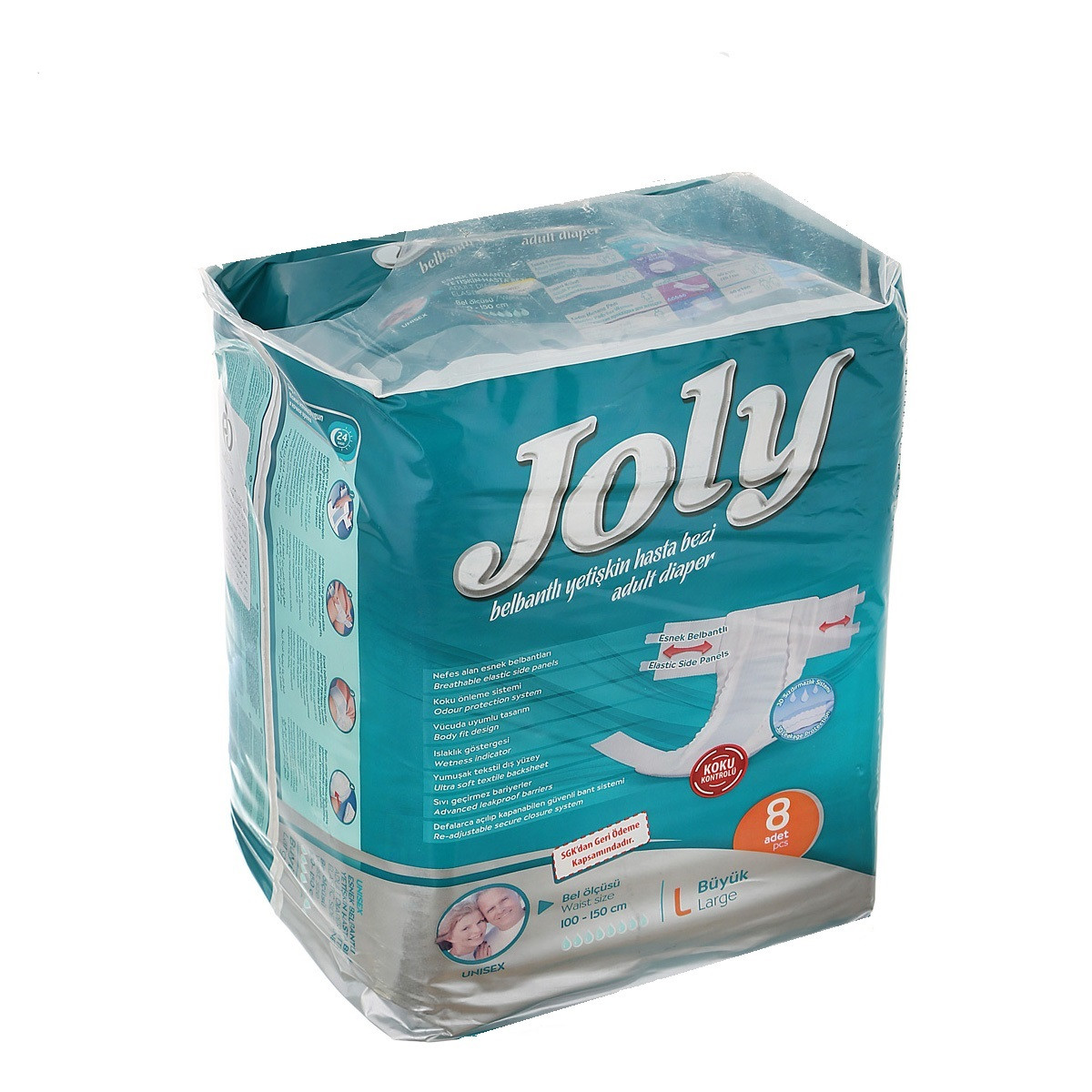 Підгузники для дорослих Joly 3  Large  8 шт, фото 1