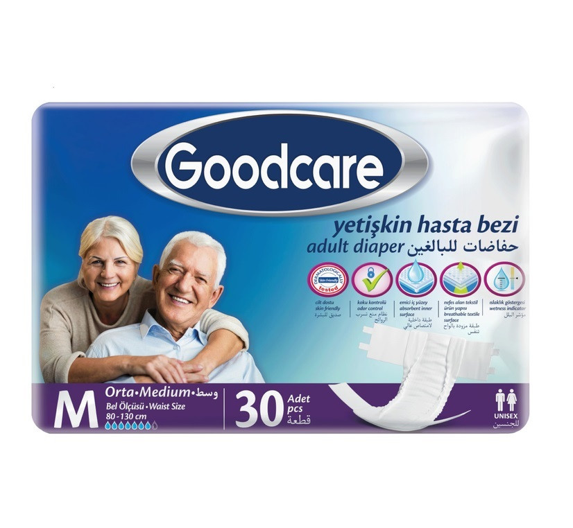 Підгузки для дорослих Goodcare 2 Medium 30 шт, фото 1