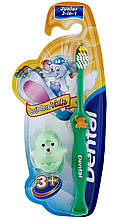 Дитяча зубна щітка Dental Junior 3+ (з кришкою-іграшкою)
