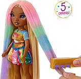 Лялька Рейнбоу Хай Мелін Люкс Rainbow High Meline Luxe серії Hair Chalk & Style 526797 MyDoll MGA Оригінал, фото 7