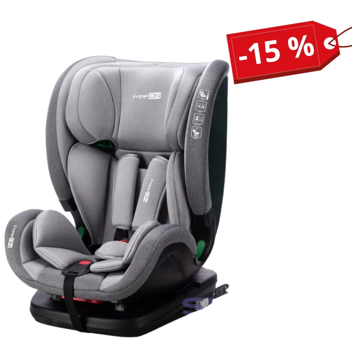 Автокрісло FreeON TREX Light Grey