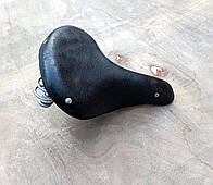 Сідло велосипедне шкіряне, з України (випуск 1992 року)
