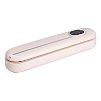 Вакууматор побутовий для сухих і вологих продуктів 300 Вт Рожевий HP-11-2