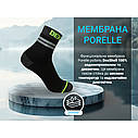 Шкарпетки водонепроникні Dexshell Pro visibility Cycling, р-р L (43-46), чорні, фото 8