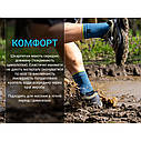 Шкарпетки водонепроникні Dexshell Running Lite 2.0 Socks, темно-блакитні, розмір S (36-38), фото 7
