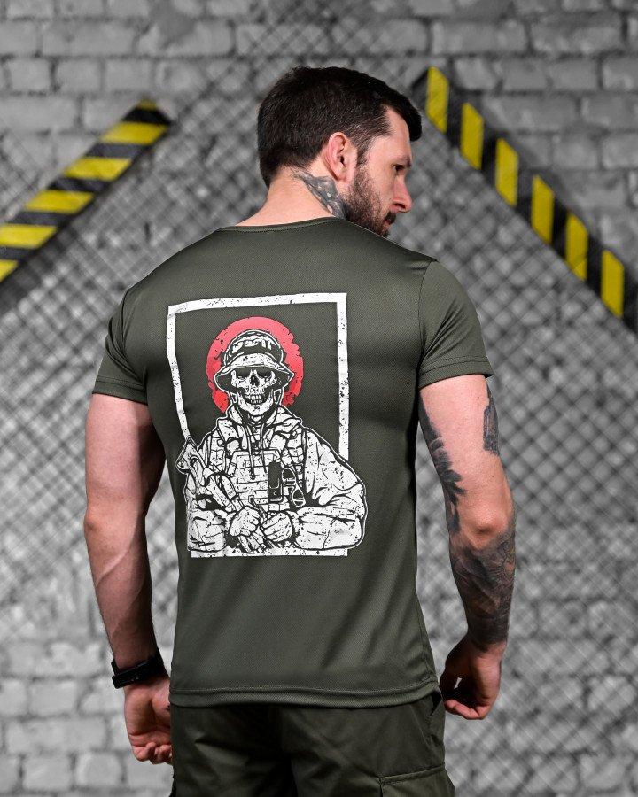 T-shirt Warrior olive DL7219