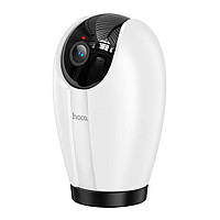 Смарт-камера Hoco D6 для будинку з поворотом 355°, 3MP, Wi-Fi/Bluetooth, нічним баченням та голосовим зв'язком