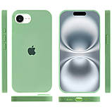 Чохол Silicone Case Full Protective (AA) для Apple iPhone 16e (6.1") Зелений / Pistachio, фото 4