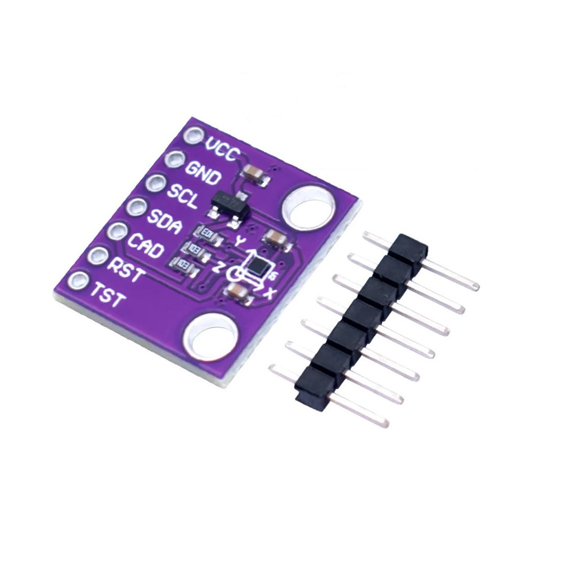 Сенсор геомагнітного поля AK09911C, 3-осьовий Hall-компас, цифровий датчик орієнтації для DIY