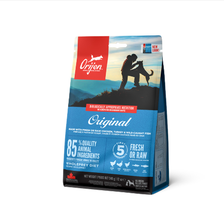 Сухий корм Orijen (Ориген) Original Dog 38/18 для собак на всіх стадіях життя з м'ясом курчат та індички