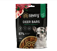 Джерки Savory Bars With Venison, батончики з олениною