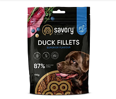 Джерки Savory для дорослих собак усіх порід із чутливим травленням або алергією на злаки, з індичкою