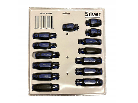 Професійний набір викруток для точних робіт 14 шт Silver S11593, фото 2