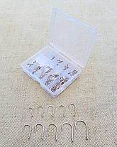 Набір гачків у коробці 100шт. №3-12, фото 3