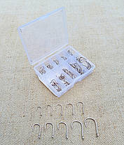 Набір гачків у коробці 100шт. №3-12, фото 4