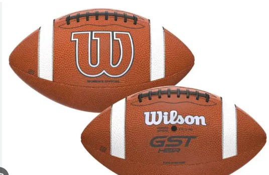 М'яч для американського футболу Wilson GST SPEEDSKIN HEIR WOMEN'S OFFICIAL YH