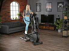 Орбітрек Hop-Sport HS-160CF Stage електромагнітний сірий, фото 2