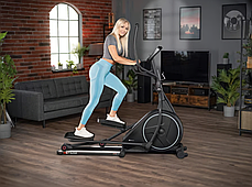 Орбітрек Hop-Sport HS-160CF Stage електромагнітний сірий, фото 3