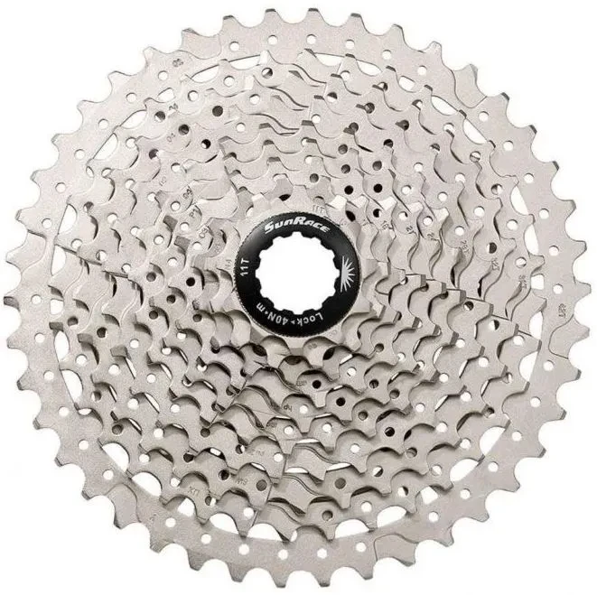 Касета Sun Race MS2 10-швид 11-42Т алюмінієвий павук Art CSMS2.TAY0.XS0.BX