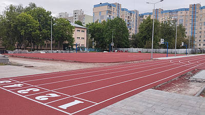 Шкільний стадіон у м. Бровари 