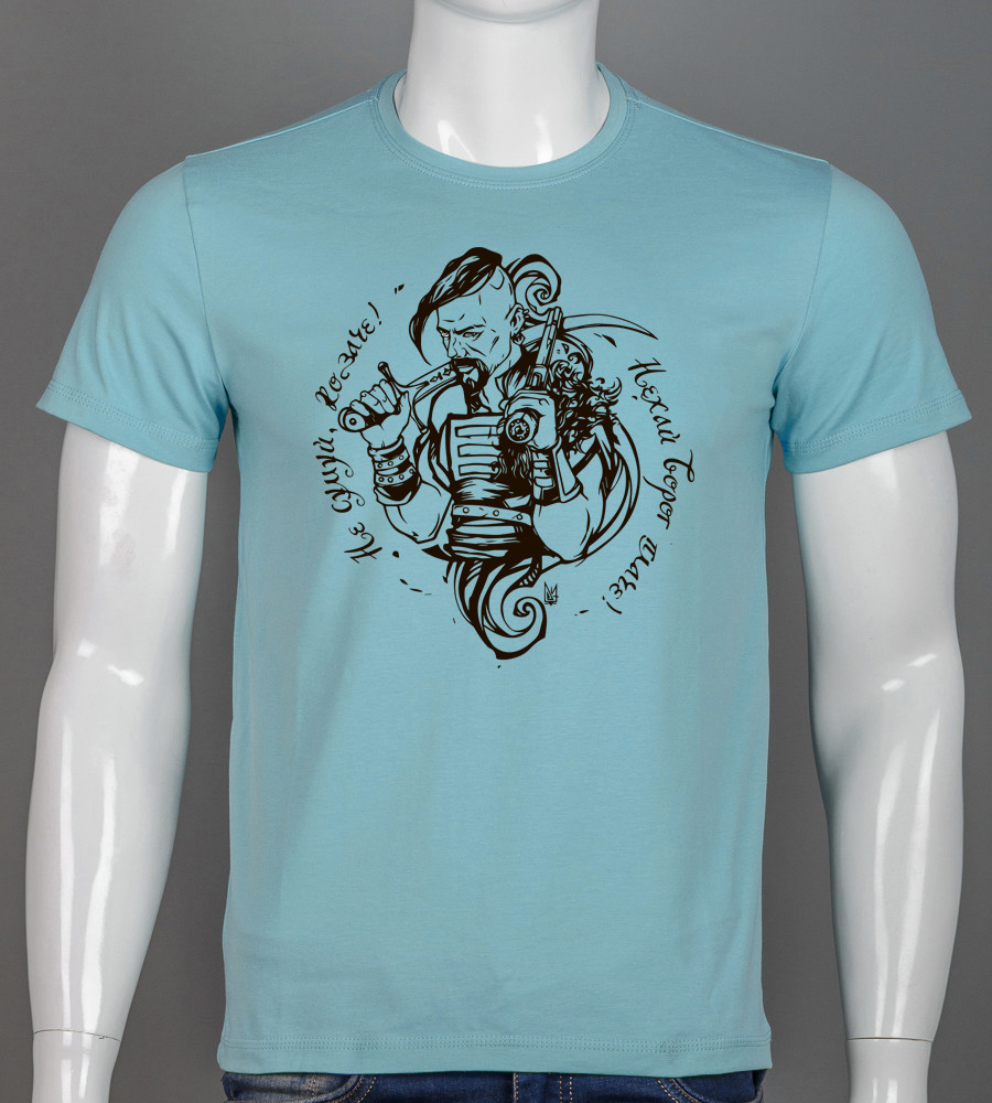 Футболка чоловіча Козак Полин 2503м, L (1шт), фото 1