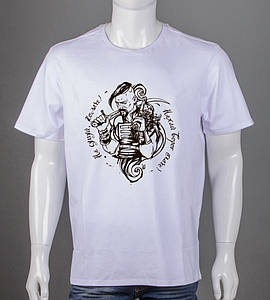 Футболка батал Козак 2503б (Уп.4шт 3XL,4XL), Білий