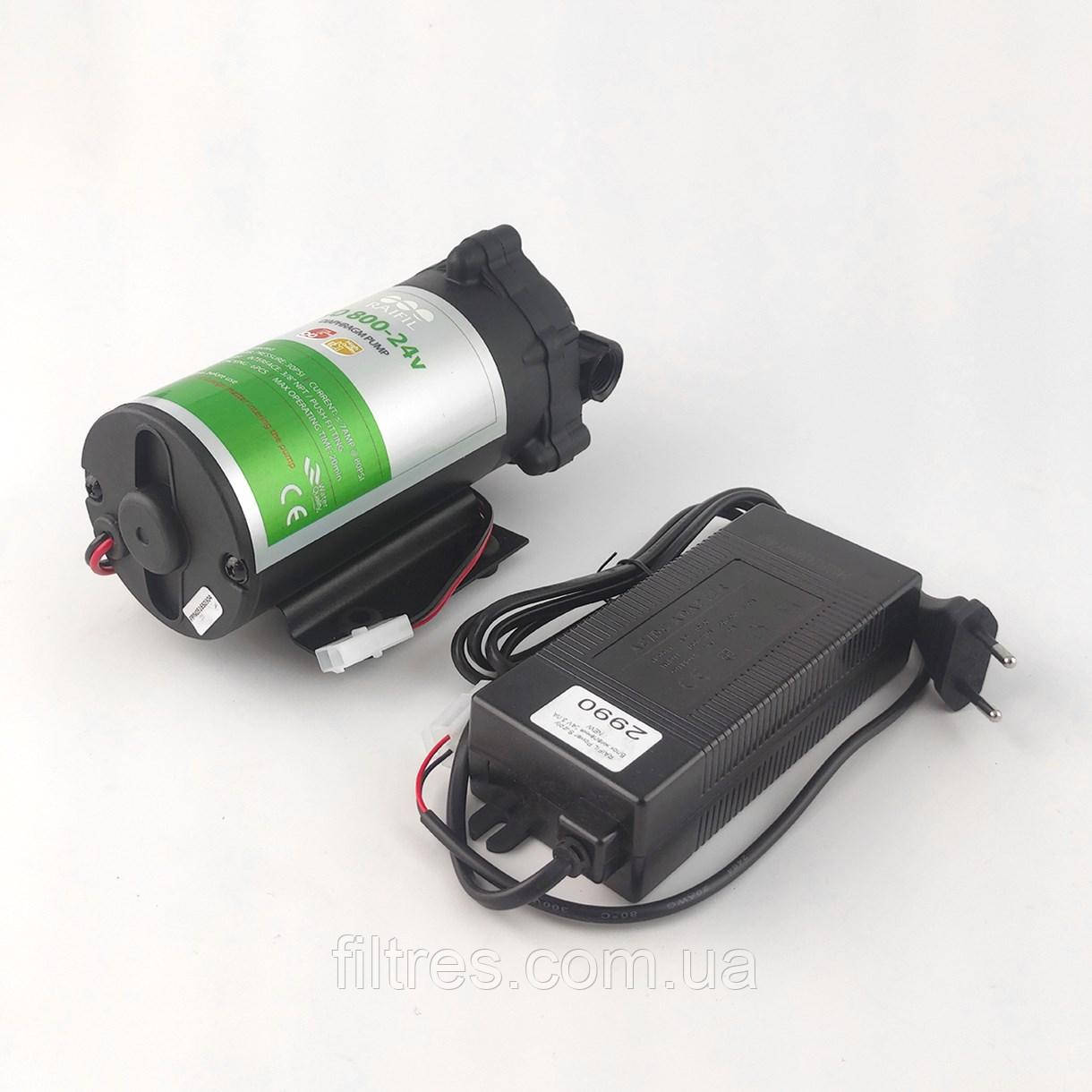 Насос RAIFIL NEW (600G) + Імпульсний блок живлення 5A - 24V, фото 1