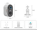 Акумуляторна IP-камера безпеки з SIM-картою LS VISION BC2-4G 4MP. UBox, фото 11