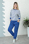 Демісезонний костюм у смужку "Delight" Батал, фото 8