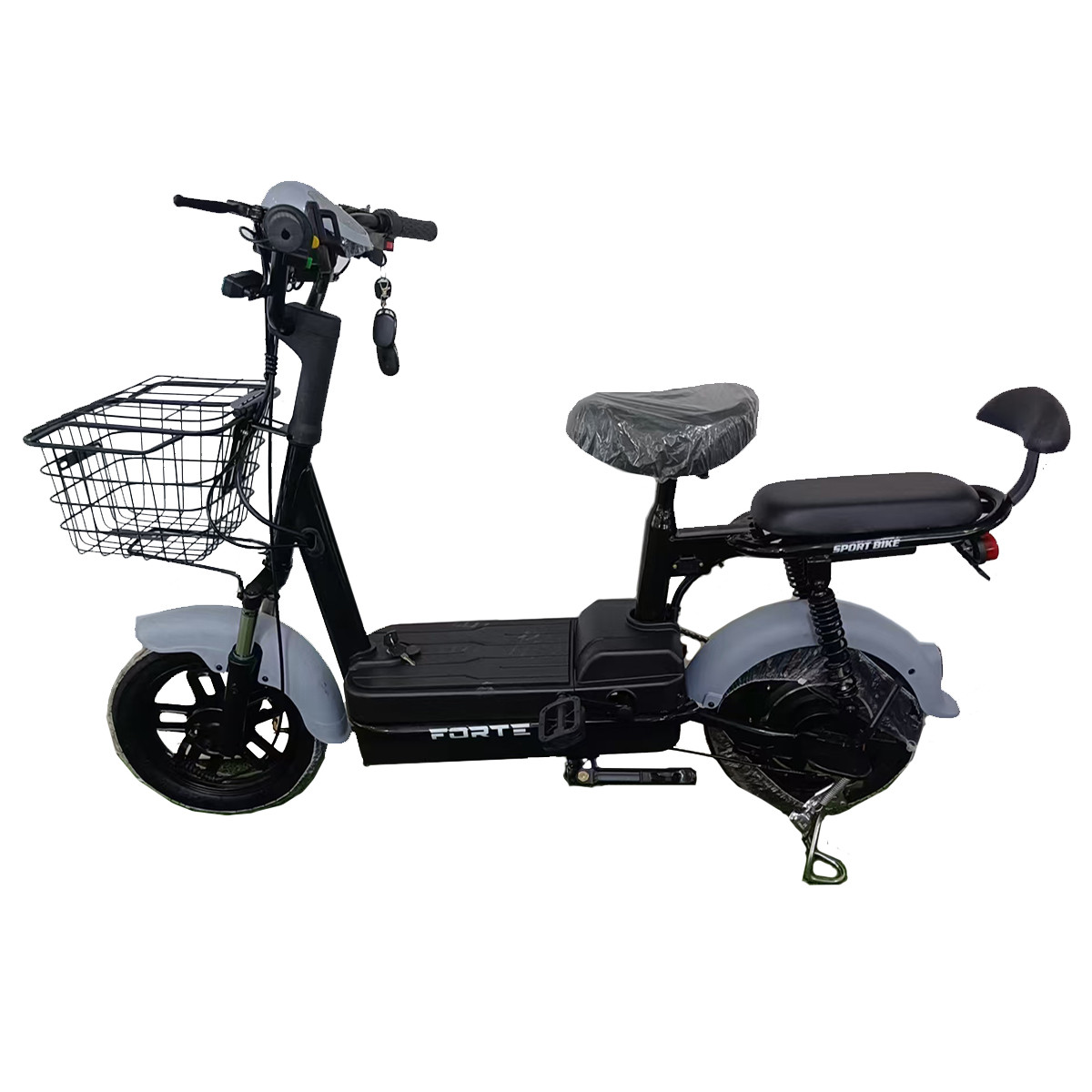 Велоскутер акумуляторний Forte LUCKY-WS500 Сірий