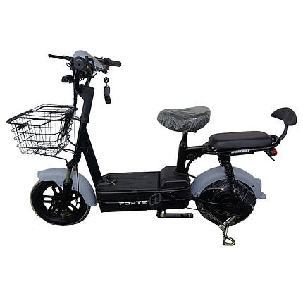 Велоскутер акумуляторний Forte LUCKY-WS500 Сірий, фото 1