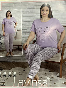 Піжама жіноча для пишних форм