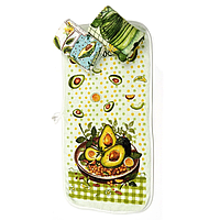 Кухонний рушник мікрофібра авокадо 25х50 см без вибору кольору, ціна вказана за 1 шт.