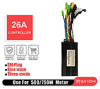 Cинусний контроллер 24/36/48v 500/750w 26a