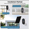 Акумуляторна IP-камера безпеки з SIM-картою LS VISION BC2-4G 4MP. UBox, фото 4