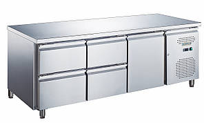 Стіл холодильний GoodFood GF-GN3140TN-HC чотири ящики