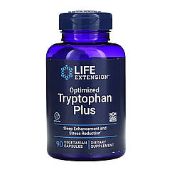 L-Триптофан плюс Life Extension Optimized Tryptophan Plus 90 капсул