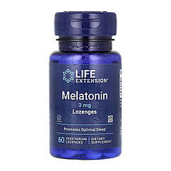 Мелатонін Life Extension Melatonin 3 мг 60 вегетаріанських капсул