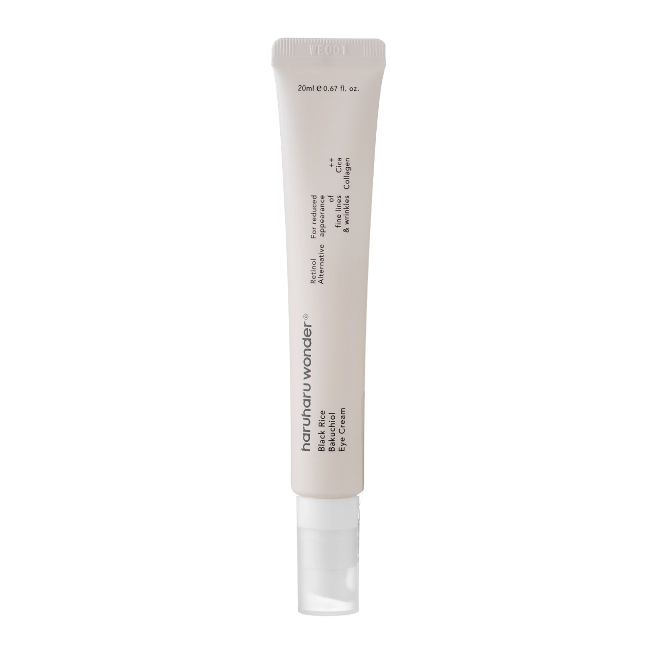Крем для зони навколо очей з бакучіолом Haruharu Wonder - Black Rice Bakuchiol Eye Cream, 20 мл