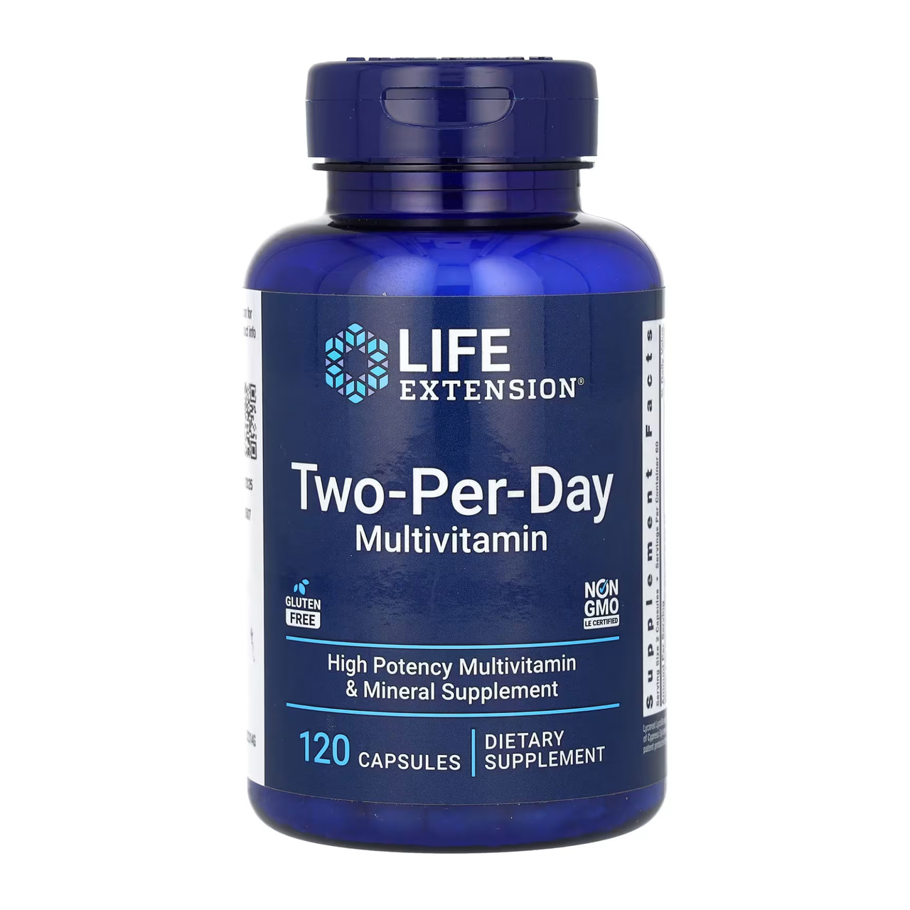 Мультивітаміни для прийому двічі на день Life Extension Two-Per-Day Multivitamin 120 капсул, фото 1