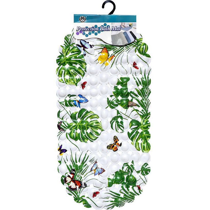 Гумовий килимок у ванну на присосках 68*39 см, фото 1