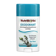 Дезодорант чайне дерево NutriBiotic 75г