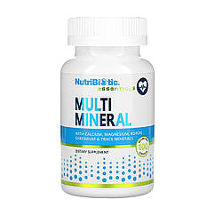 Мультимінеральна добавка NutriBiotic Essential Electrolytes 100 веганських капсул