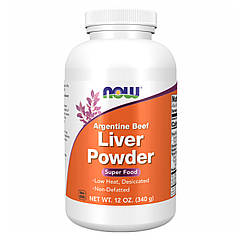 Порошок яловичої печінки Now Foods Liver Powder 340 г