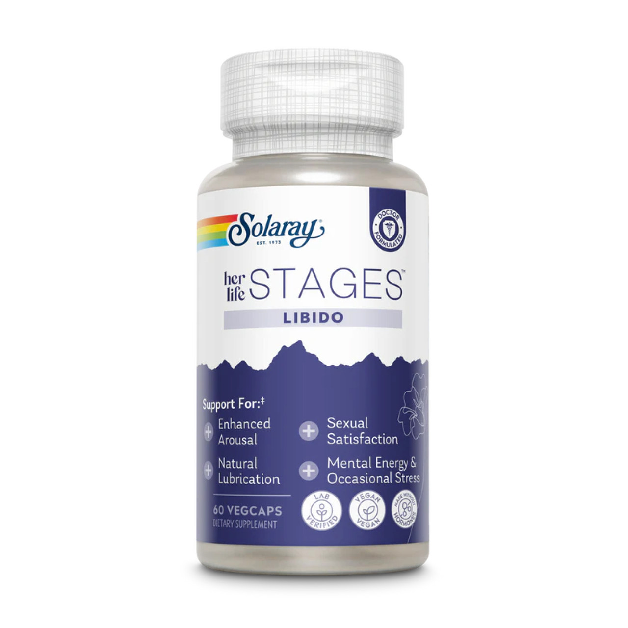 Комплекс для підтримки жіночого лібідо Solaray Womens Health Libido, 60 вегансьуих капсул, фото 1