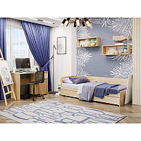 Дитячі меблі комплект, меблі в дитячу кімнату, стінка в дитячу Лайт 1 Еверест