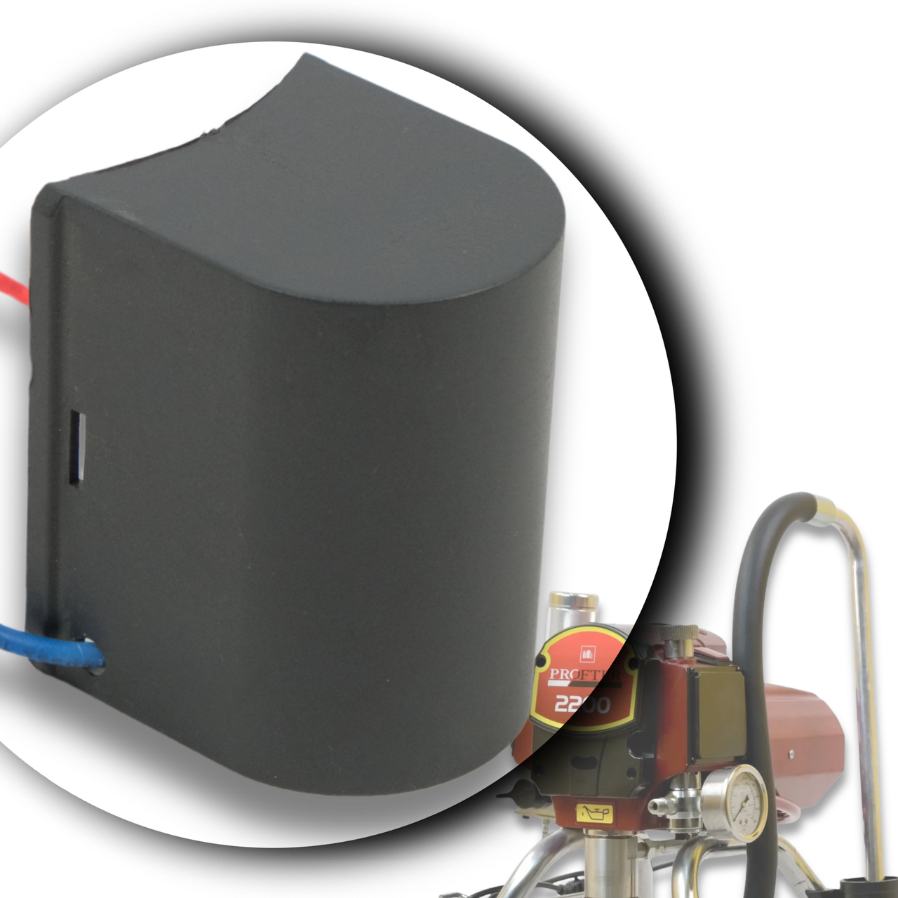 Конденсатор для фарбувального апарата Profter 2200, фото 1