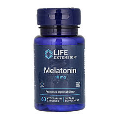 Мелатонін Life Extension Melatonin 10 мг 60 вегетаріанських капсул